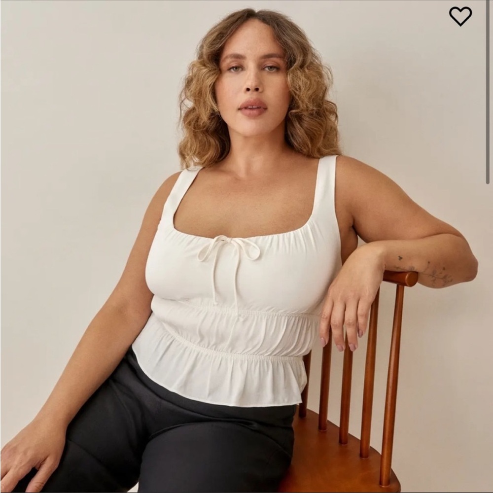 NWOT Reformation Liya Top